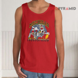 Vintage Michigan Wolverines Bugs Bunny Tank Top