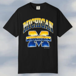 Vintage Michigan Wolverines Football Logo T shirt