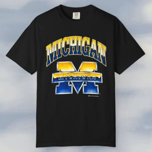Vintage Michigan Wolverines Football Logo T shirt Vintage Michigan Wolverines Football Logo T shirt