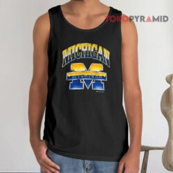 Vintage Michigan Wolverines Football Logo Shirt 2 Vintage Michigan Wolverines Football Logo Tank Top