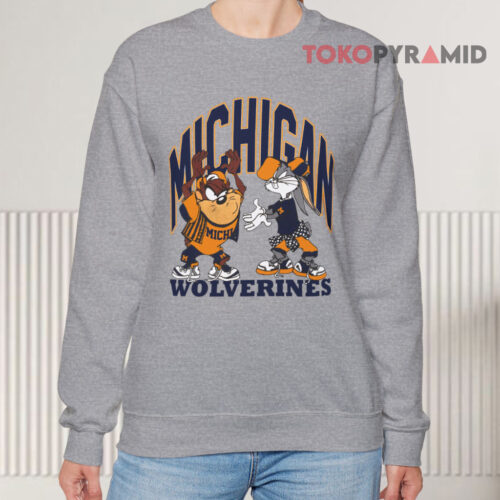 Vintage Michigan Wolverines Looney Tunes Sweatshirt