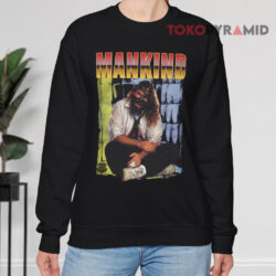 Vintage Mick Foley Mankind Wrestling WWE Shirt 3 Vintage Mick Foley Mankind Wrestling Wwe Sweatshirt