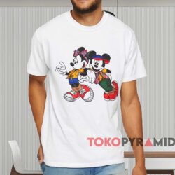 Vintage Mickey And Minnie T shirt White T shirt