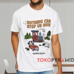 Vintage Mickey And Minnie's Runaway Railway T shirt White T shirt
