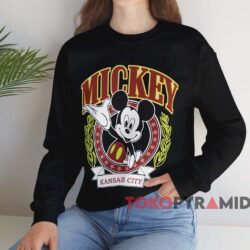 Vintage Mickey Mouse Kansas City T-shirt 3 Vintage Mickey Mouse Kansas City T shirt Black Sweatshirt