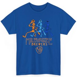 Vintage Milwaukee Brewers Grateful Dead Tribute Night Shirt