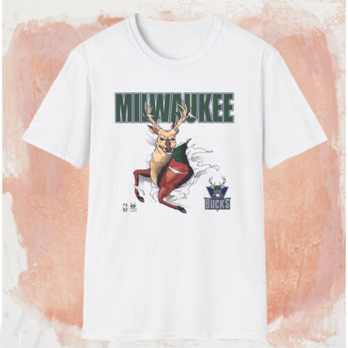 Vintage Milwaukee Bucks Fierce Buck Shirt White T shirt Vintage Milwaukee Bucks Fierce Buck Shirt White T shirt