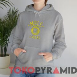Vintage 1956 Minneapolis LA Lakers MPLS Rare Tee 2 Vintage Minneapolis LA Lakers MPLS Tee Sport Grey Hoodie