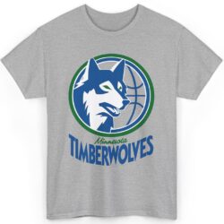 Vintage Minnesota Timberwolves Logo Shirt