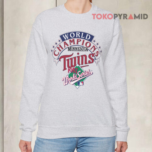 Vintage Minnesota Twins 1987 World Series Champions Sweatshirt