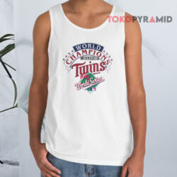 Vintage Minnesota Twins 1987 World Series Champions Tank Top