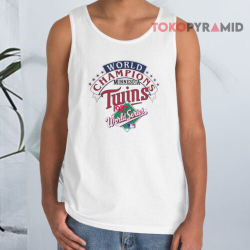 Vintage Minnesota Twins 1987 World Series Champions Tank Top