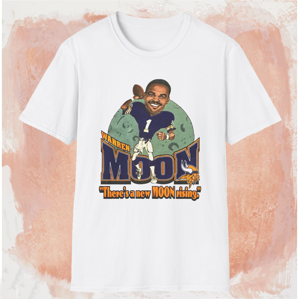 Vintage Minnesota Vikings Warren Moon Shirt White T shirt Vintage Minnesota Vikings Warren Moon Shirt White T shirt