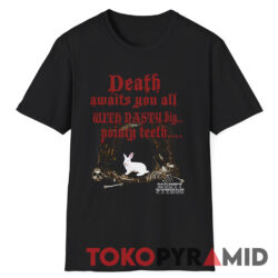 Vintage Monty Python Death Awaits You All Shirt