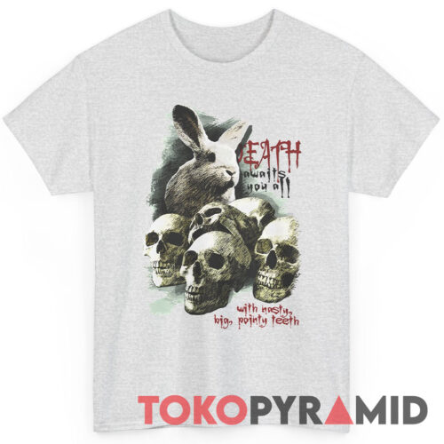 Vintage Monty Python Death Awaits You All Shirt Vintage Monty Python Death Awaits You All Shirt