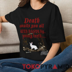 Vintage Monty Python Death Awaits You All Tee