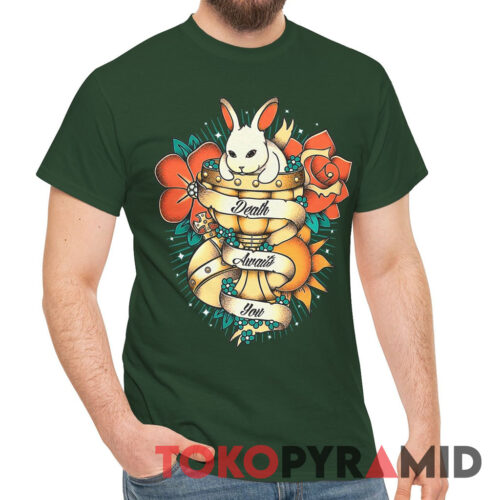 Vintage Monty Python Holy Grail Death Awaits You Tee