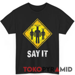 Monty Python Knights of Ni Crossing Sign Shirt