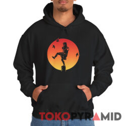 Vintage Monty Python The Black Knight Karate Hoodie