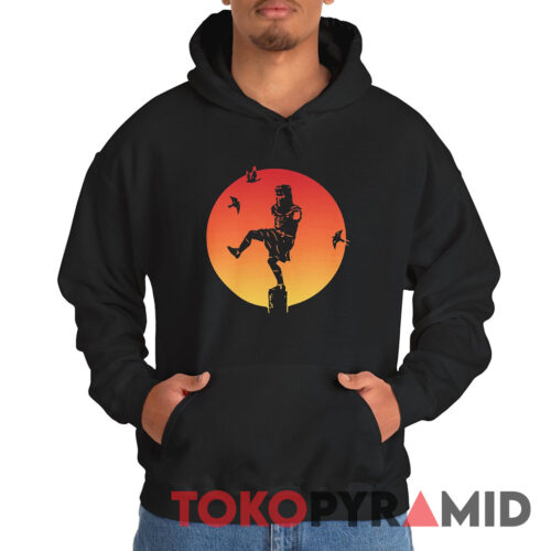 Vintage Monty Python The Black Knight Karate Hoodie