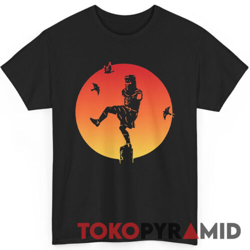 Vintage Monty Python The Black Knight Karate Shirt