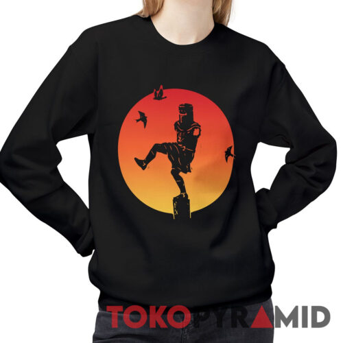 Vintage Monty Python The Black Knight Karate Sweatshirt