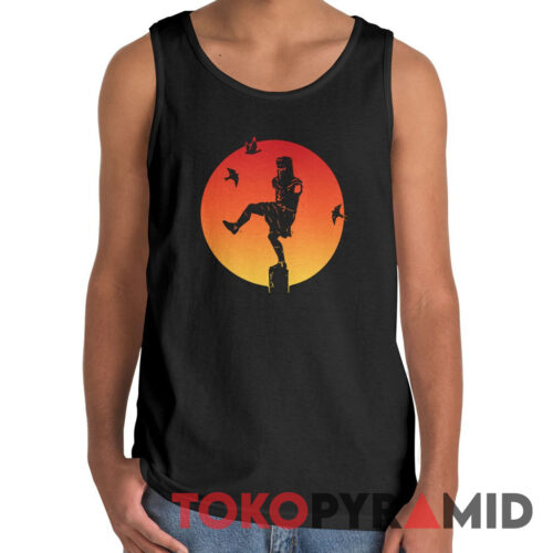Vintage Monty Python The Black Knight Karate Tank Top