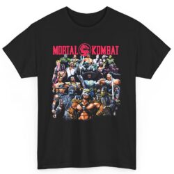 Vintage Mortal Kombat All Characters Shirt