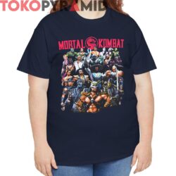 Vintage Mortal Kombat All Characters Shirt