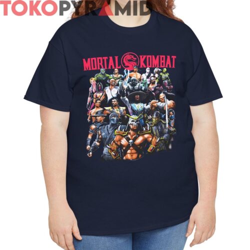 Vintage Mortal Kombat All Characters Shirt