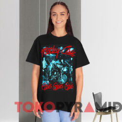 Vintage Motley Crue Girls Girls Girls Album T-shirt 2 Vintage Motley Crue Girls Girls Girls Album T shirt Black T shirt