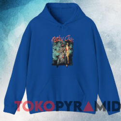 Vintage Motley Crue Hollywood T-shirt 3 Vintage Motley Crue Hollywood T shirt Blue Hoodie