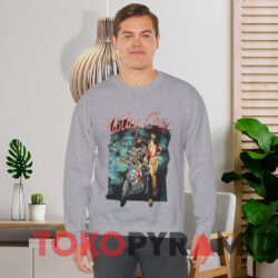 Vintage Motley Crue Hollywood T-shirt 2 Vintage Motley Crue Hollywood T shirt Grey Sweatshirt