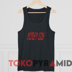 Vintage Motley Crue Logo T-shirt 4 Vintage Motley Crue Logo T shirt Black TankTop