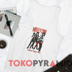 Vintage Motley Crue World Tour 1983 T-Shirt 4 Vintage Motley Crue World Tour 1983 T shirt White TankTop