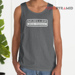 Vintage Mueller Milk Coolers Logo Tank Top
