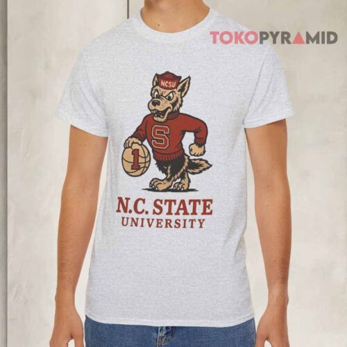 Vintage N c State University Grey T shirt