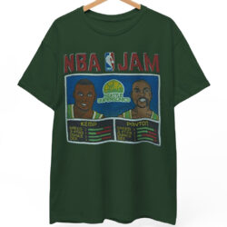 Vintage NBA Jam Seattle Supersonics Shirt