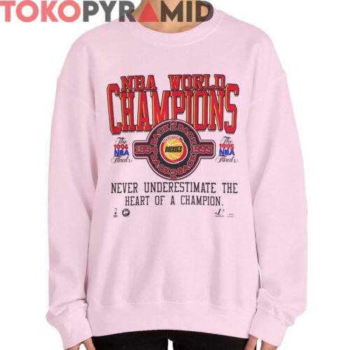 Vintage NBA World Champions 1994 1995 Houston Rockets Shirt