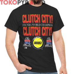 Vintage NBA World Champions 1994 Houston Rockets Clutch City Shirt