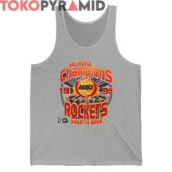 Vintage NBA World Champions 1995 Houston Rockets Back To Back Shirt