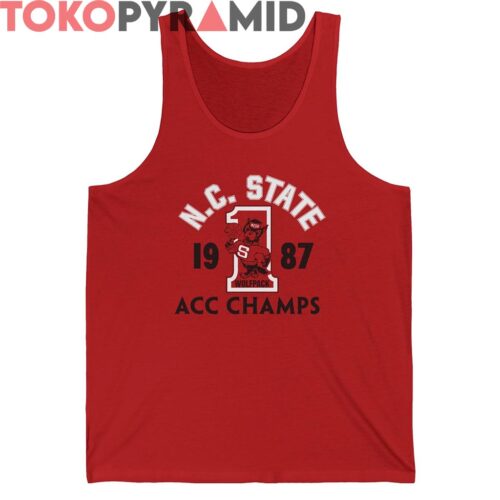 Vintage NC STATE Wolfpack Basketball 1987 Shirt Vintage NC STATE Wolfpack Basketball 1987 Shirt