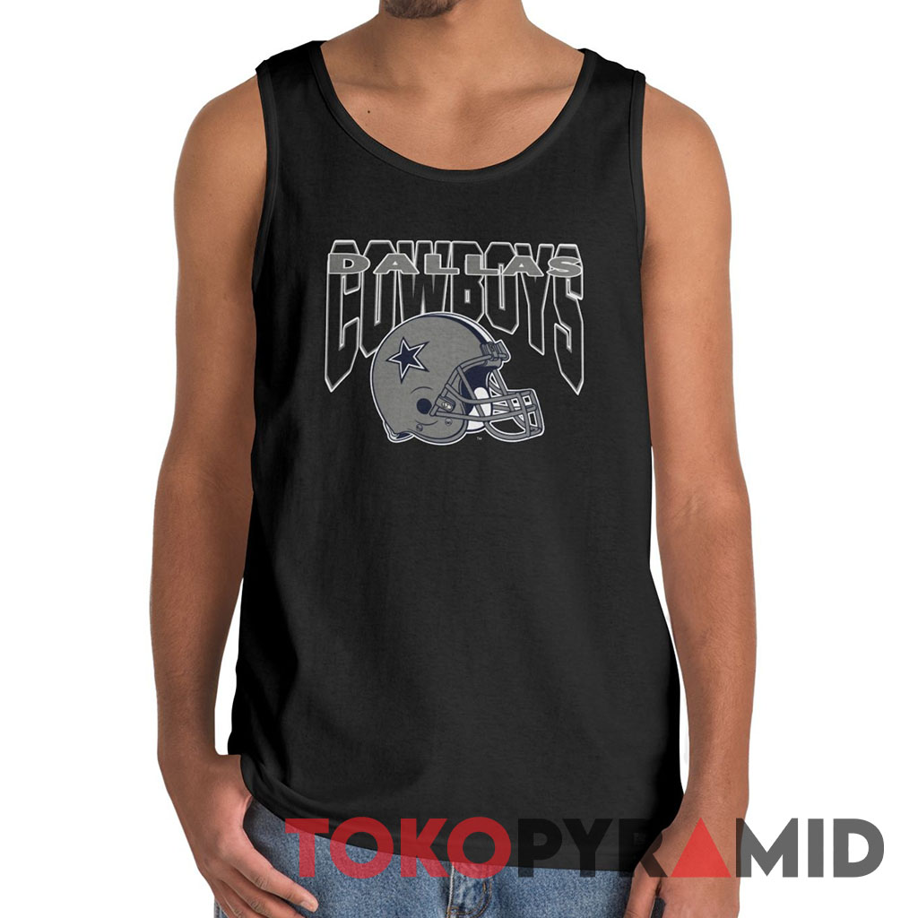 Vintage NFL 90s Dallas Cowboys Helmet Football Rare Tank Top Vintage NFL 90s Dallas Cowboys Helmet Football Rare Tank Top