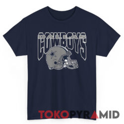 Vintage NFL 90s Dallas Cowboys Helmet Football Rare Tee