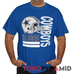 Vintage NFL Football 90s Dallas Cowboys Helmet Rare Shirt