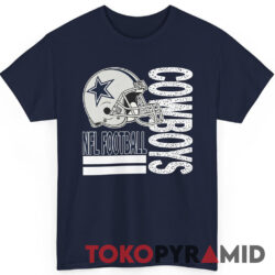 Vintage NFL Football 90s Dallas Cowboys Helmet Rare Tee