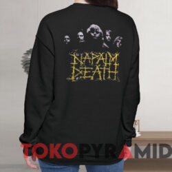 Vintage Napalm Death T shirt Black Sweatshirt