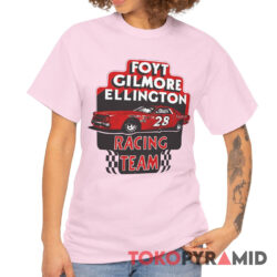 Vintage Nascar 1976 Foyt Gilmore Ellington Racing Team T-shirt 4 Vintage Nascar 1976 Foyt Gilmore Ellington Racing Team Shirt