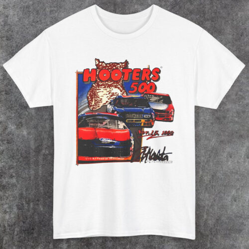 Vintage Nascar 1992 Hooters 500 Atlanta Motor Speedway T Shirt Vintage Nascar 1992 Hooters 500 Atlanta Motor Speedway T Shirt