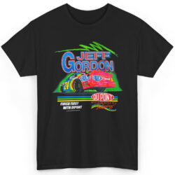 Vintage Nascar 1994 Jeff Gordon Finish First With DuPont T Shirt